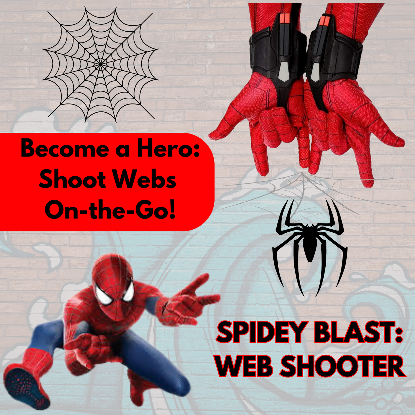 SpideyBlast: Web Shooter🕸️🕷️