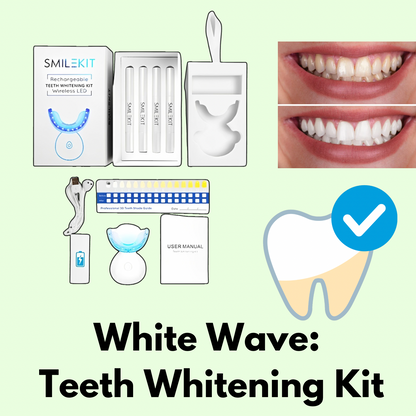 White Wave: Teeth Whitening Kit