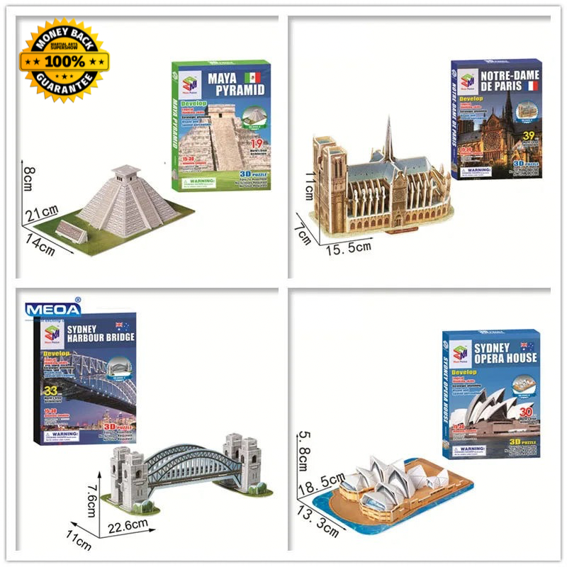 World Wonders: 3D Puzzle Series