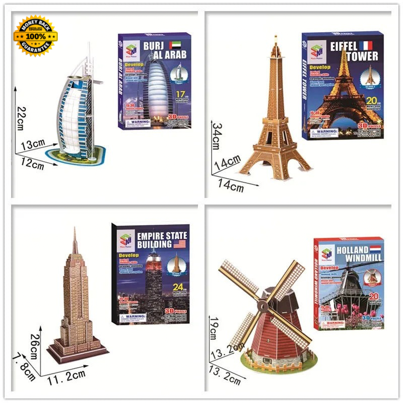 World Wonders: 3D Puzzle Series